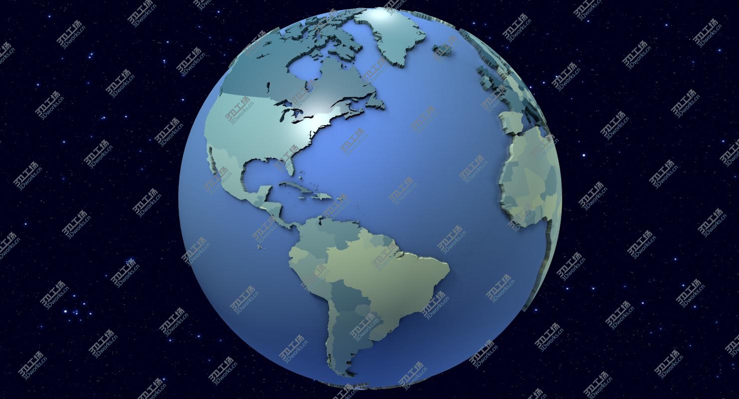 images/goods_img/202105074/Geopolitical Earth Globe Map 3D model/2.jpg